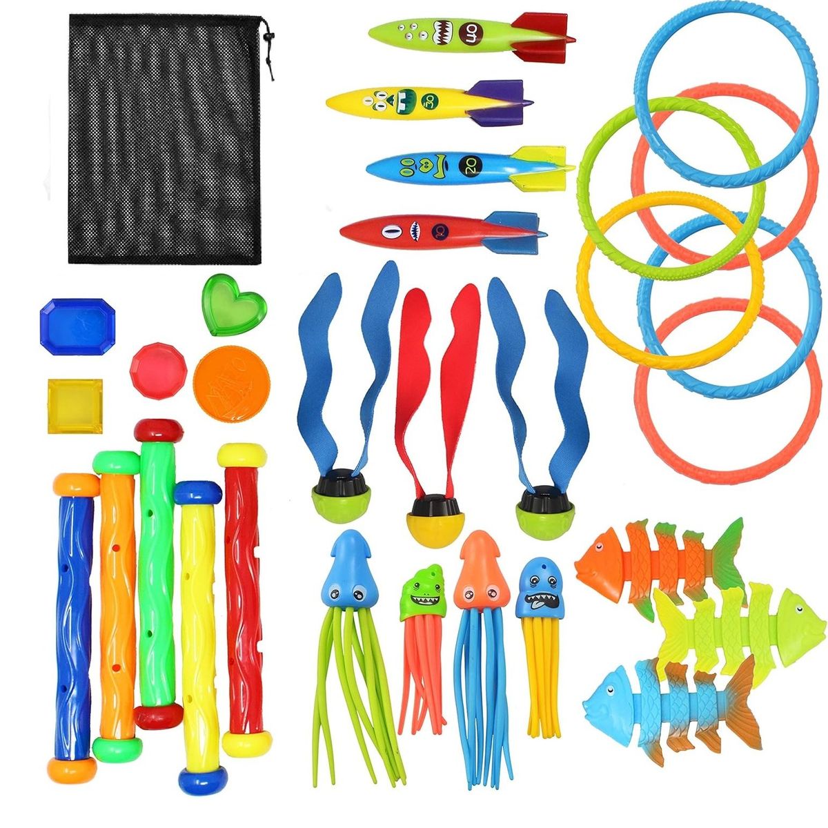 GENERICO - Juego De Buceo Deluxe Para Piscina Mix Diferentes Modelos