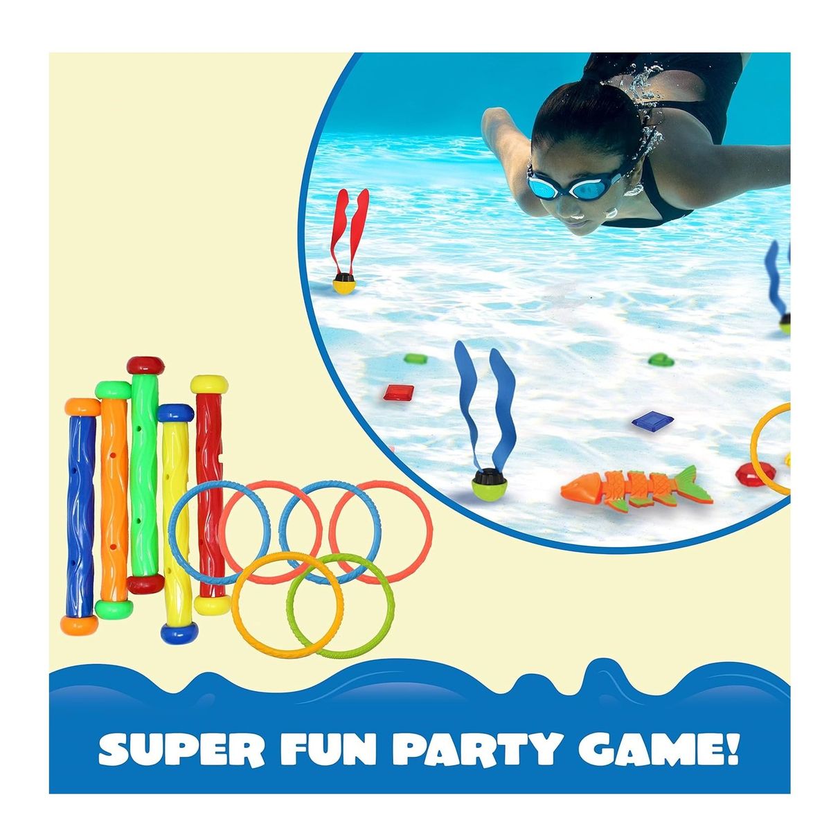 GENERICO - Juego De Buceo Deluxe Para Piscina Mix Diferentes Modelos