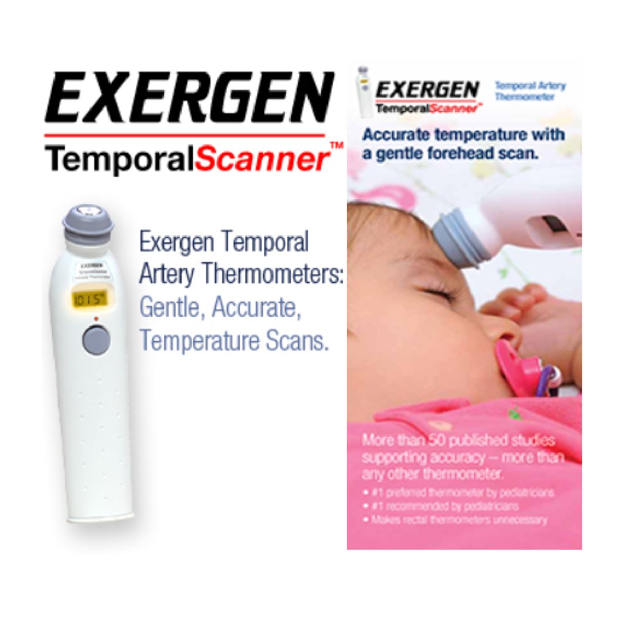 GENERICO - Exergen Termometro Digital Escaner Arteria Temporal