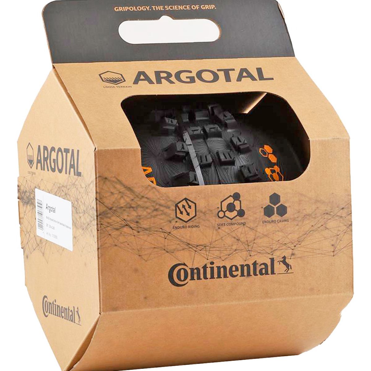 CONTINENTAL - Neumático Continental Argotal Downhill Soft Fold 29 X 2.40