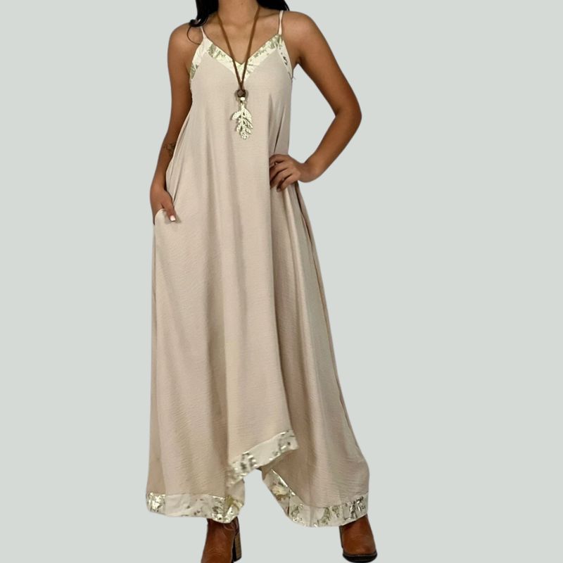 ARRAKASTA - Vestido de viscosa talla única