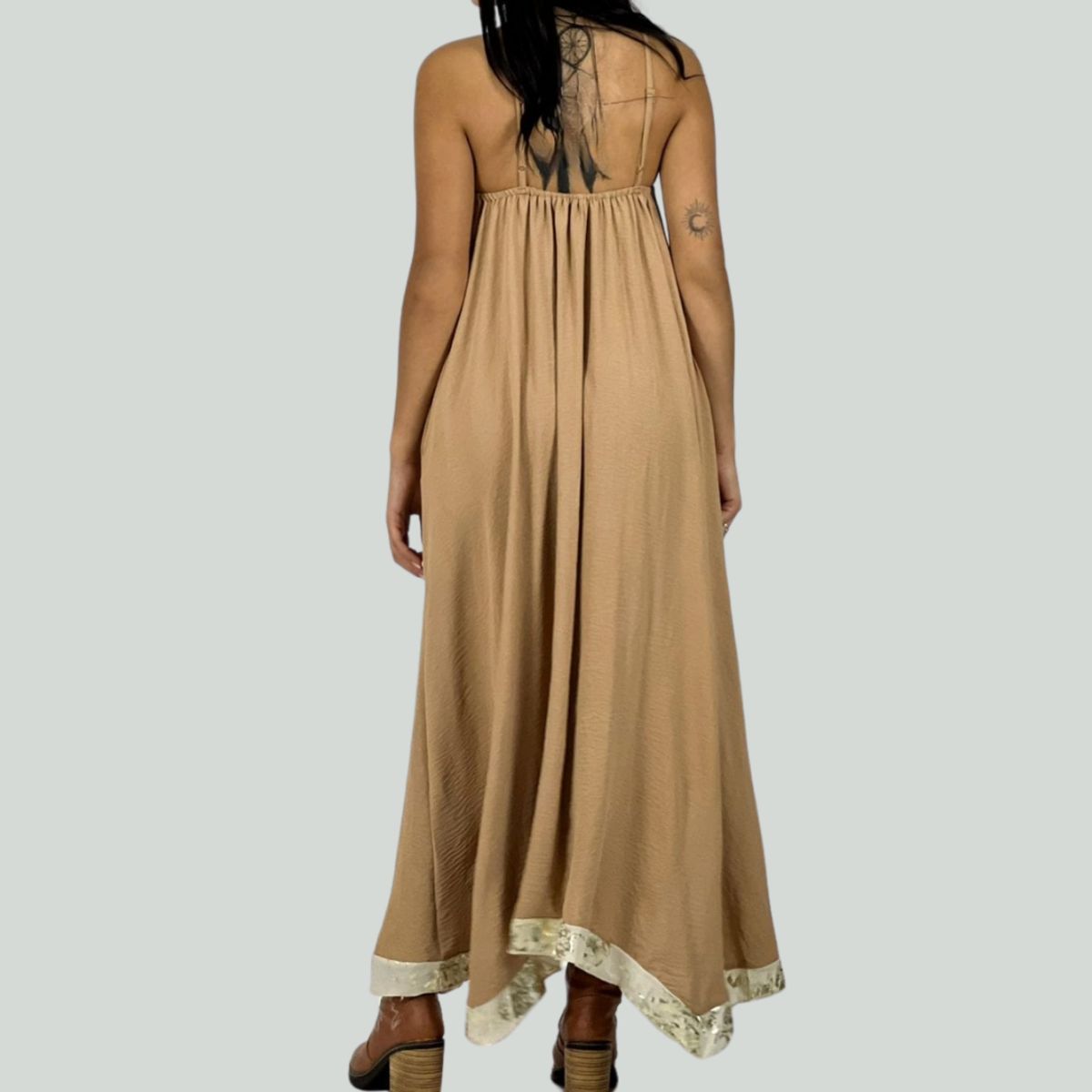 ARRAKASTA - Vestido de viscosa talla única