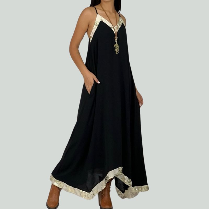 ARRAKASTA - Vestido de viscosa talla única
