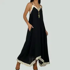 ARRAKASTA - Vestido de viscosa talla única