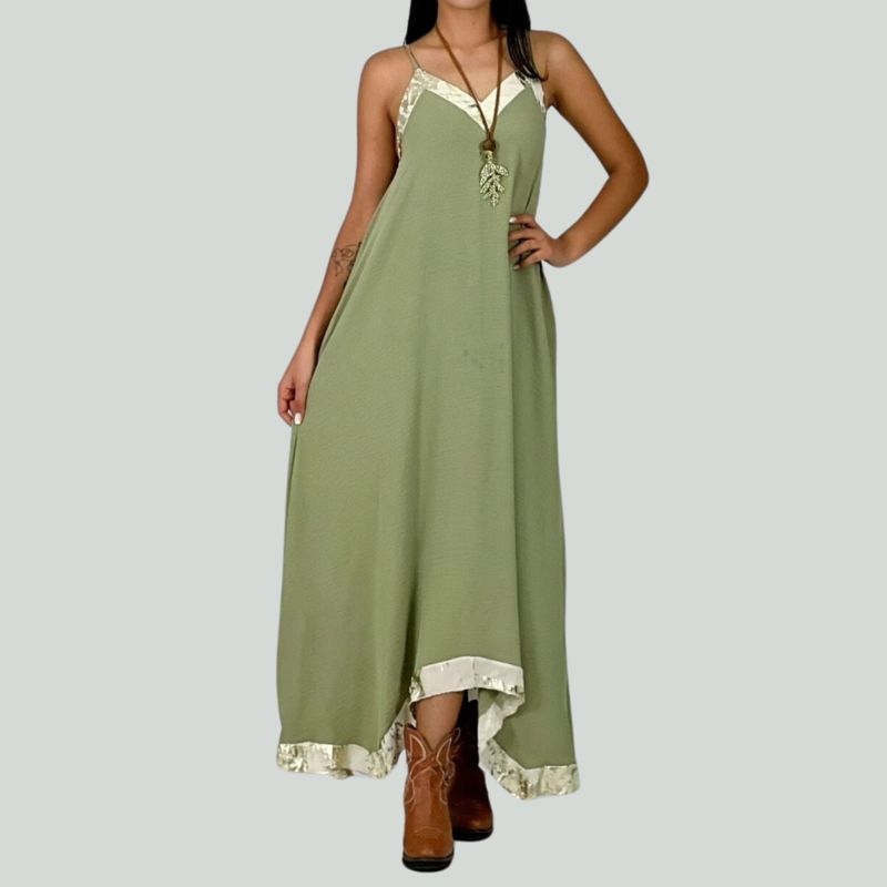 ARRAKASTA - Vestido de viscosa talla única