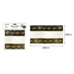 GENERICO - Mantel De Mesa Para Fiesta Feliz Cumpleaños