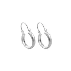 GENERICO - Aros De Plata Argolla Lisa Bote