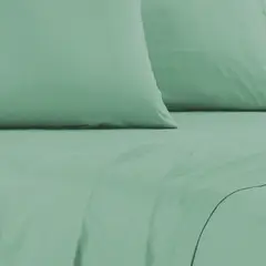 ANDES - SABANA MICROFIBRA LISA VERDE 15 PLAZA