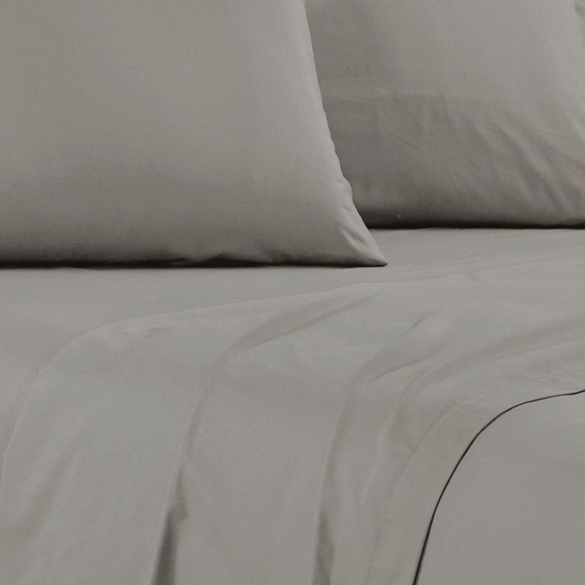 ANDES - SABANA ANDES MICROFIBRA LISA GRIS 2 PLAZA