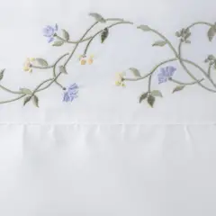 ANDES - SABANA MICROFIBRA BORDADA VERDE 15 PLAZA