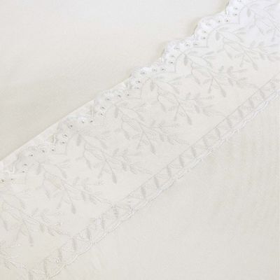 Imagen 2 del producto SABANA MICROFIBRA BRODERIE CRUDO KING