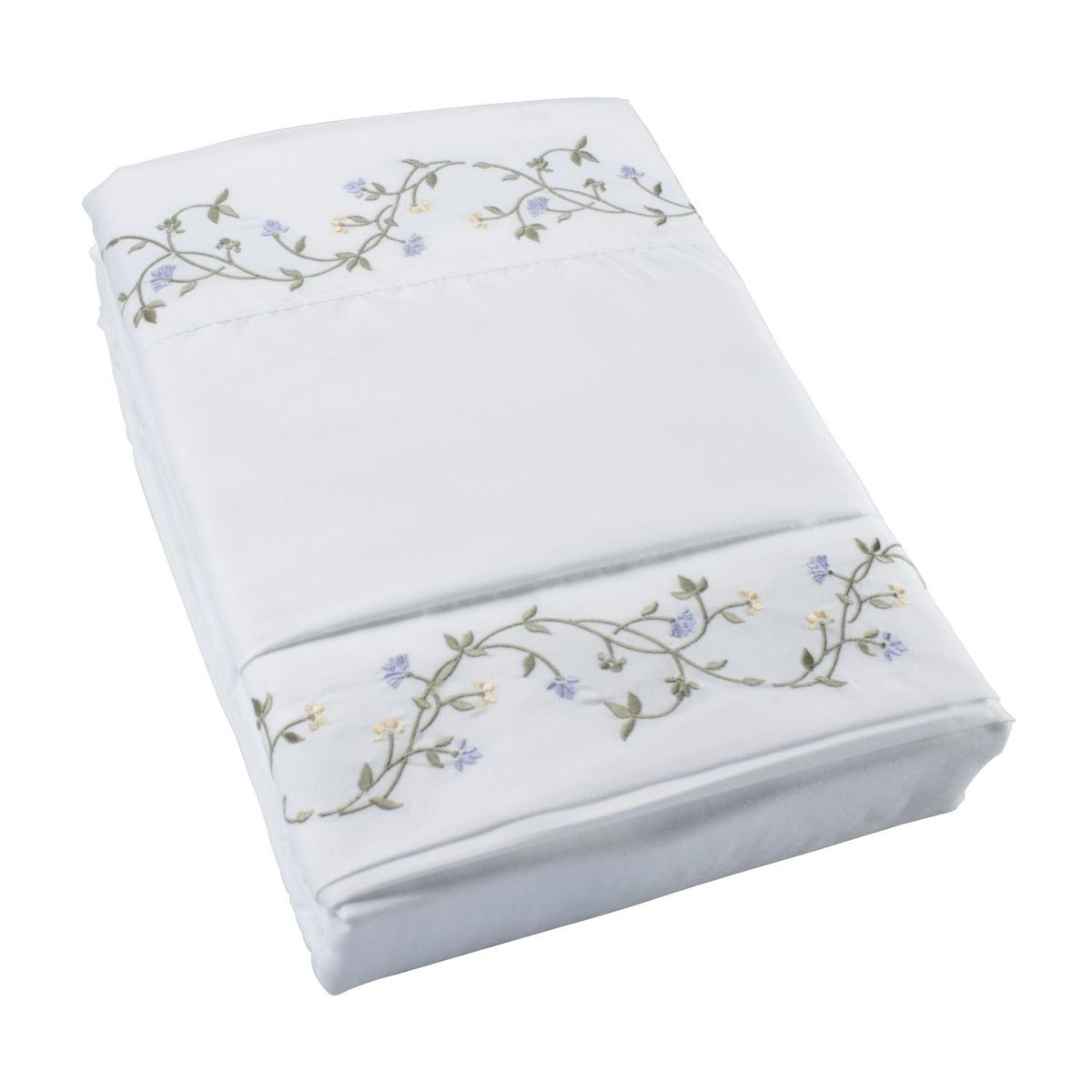 ANDES - SABANA ANDES MICROFIBRA BORDADA VERDE 2 PLAZA