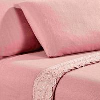 SABANA POLAR BRODERIE ROSADO 2 PLAZA