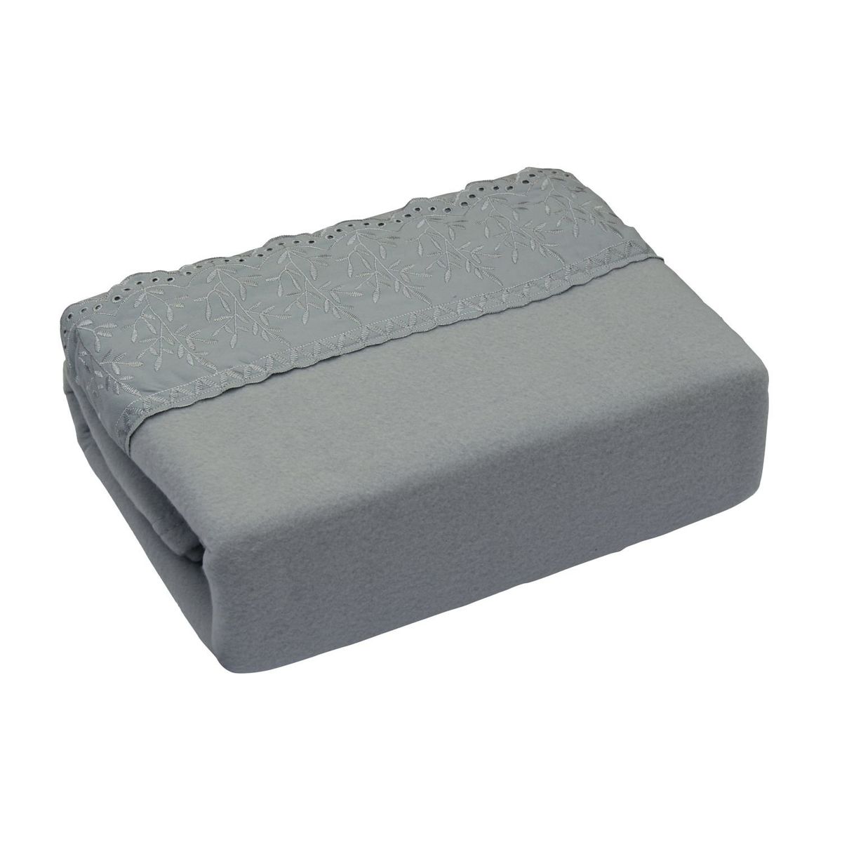 ANDES - SABANA ANDES POLAR BRODERIE GRIS 2 PLAZAS