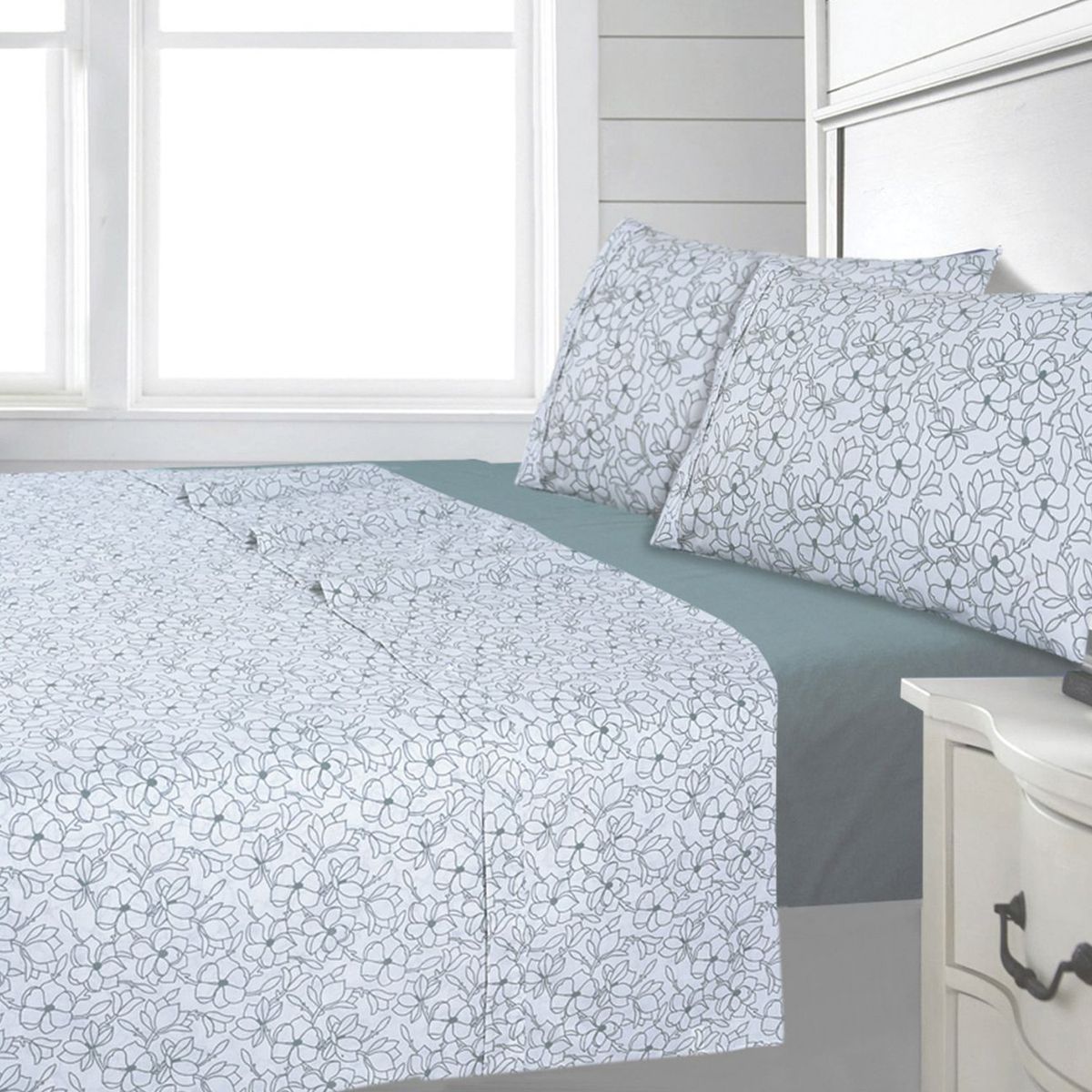 ANDES - SABANA ANDES 144 HILOS LISA CRUDO 15  PLAZA