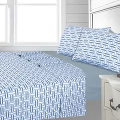 ANDES - SABANA 144 HILOS LISA VERDE 2 PLAZAS