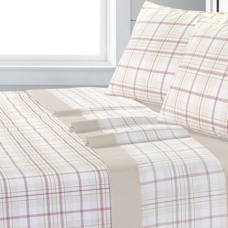 ANDES - SABANA ANDES ESTAMPADA 180 HILOS ESCOCES 106 15 PLAZA