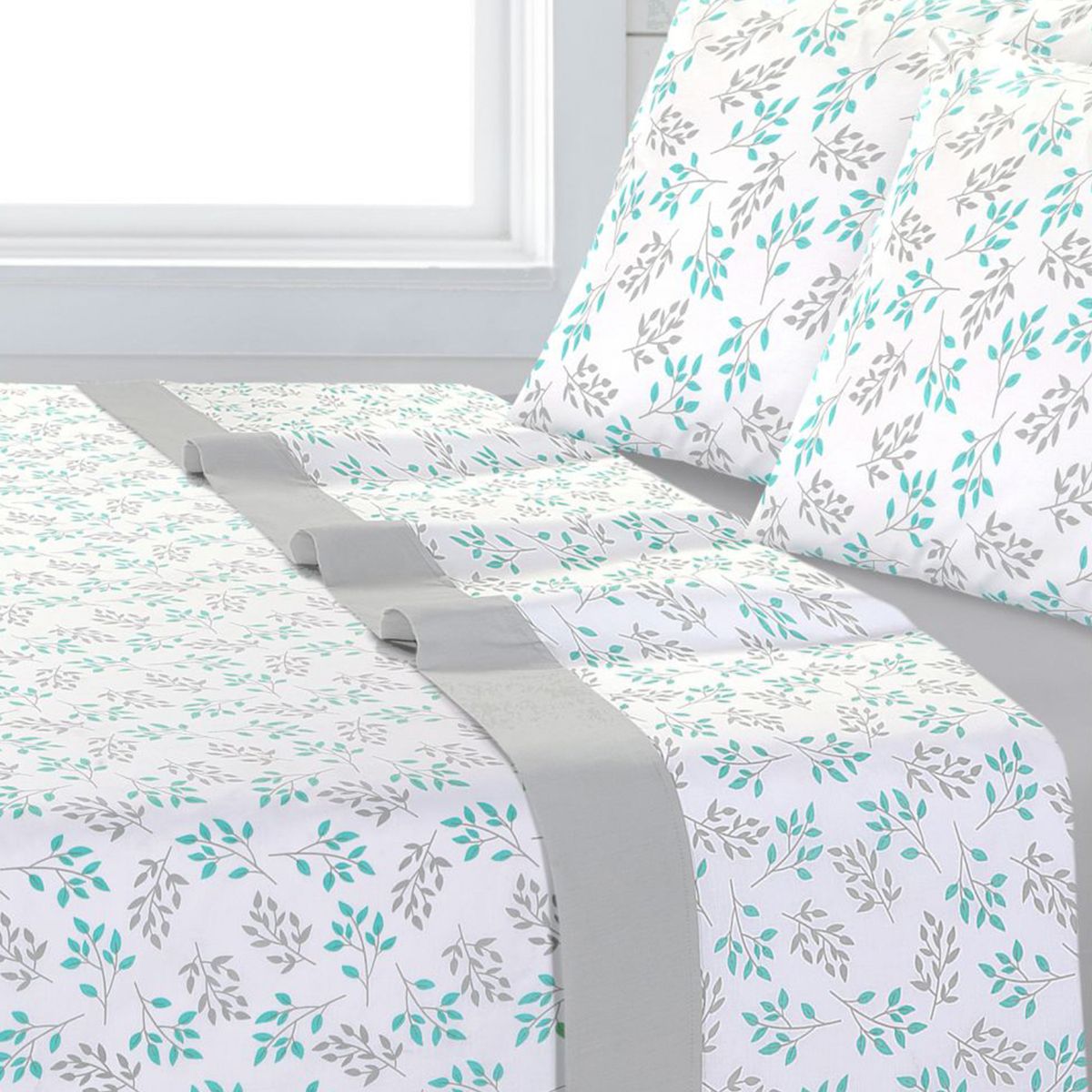 ANDES - SABANA ANDES ESTAMPADA 180 HILOS RAMAS 107 15 PLAZA