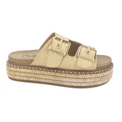 CHALADA - Sandalias Mujer Beige Casual Yukon-15