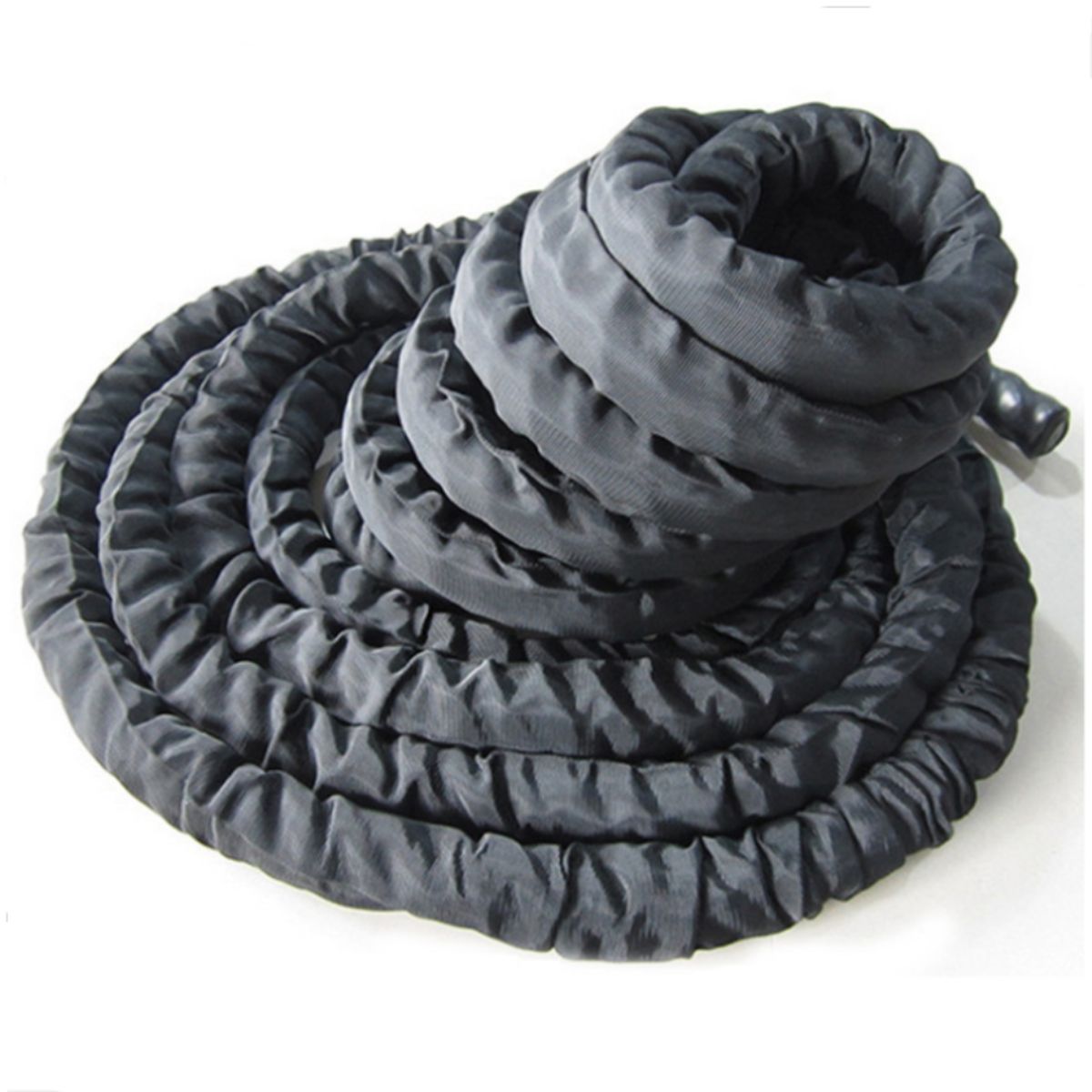 GENERICO - Battle Rope Entrenamiento Crossfit Gris 15 metros