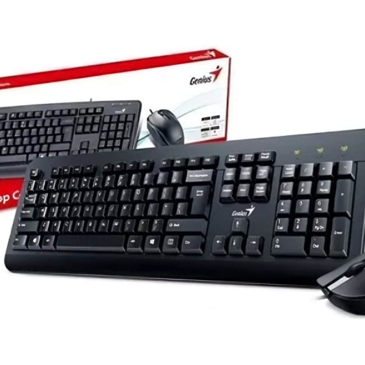 OEM - combo teclado esp + mouse alambrico usb km-160