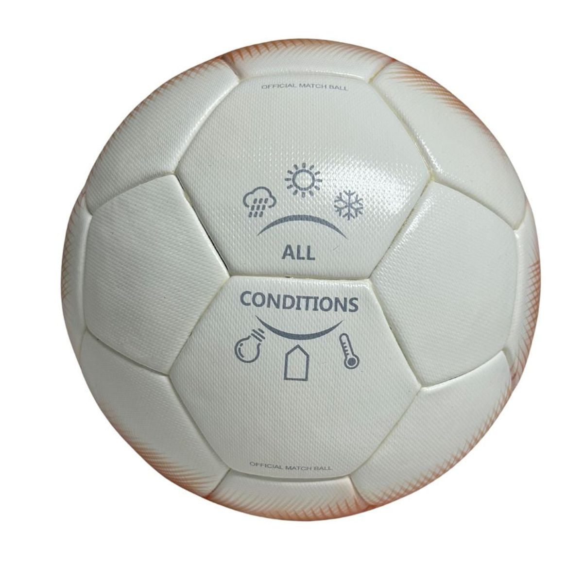 THE POW - Balón de Futbol SHOKE, Modelo Orange Surround N° 5