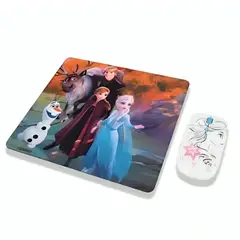 OEM - Kit mouse inlambrico y mouse pad frozen