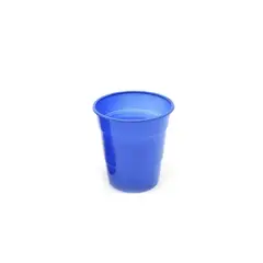 GENERICO - Vaso Plastico 300ml Azul 10pcs
