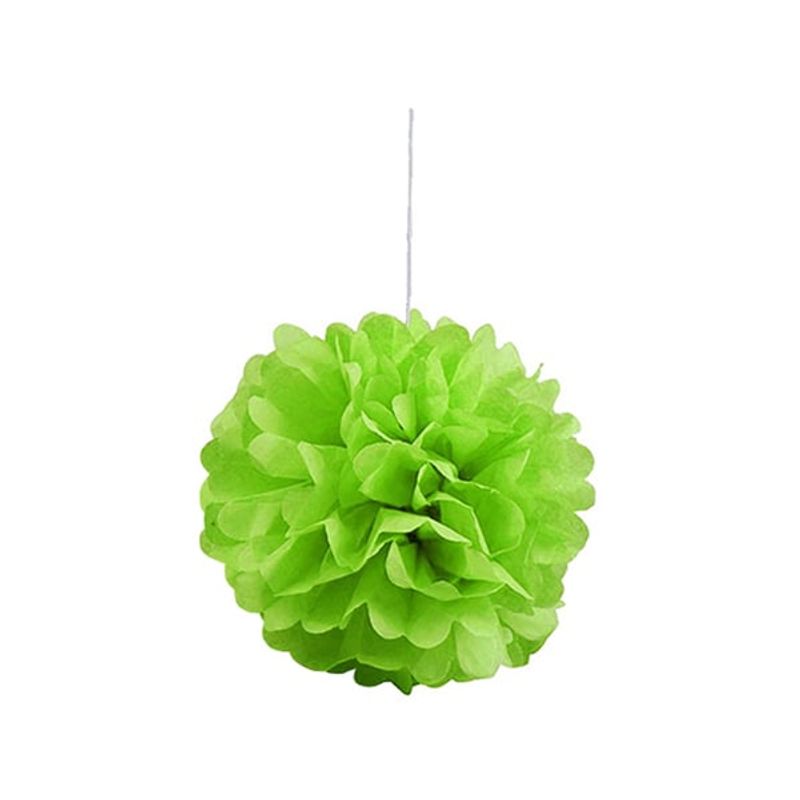 GENERICO - DECO FLUFFY LIMA 25CM X1 UNI
