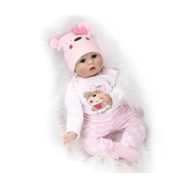 MUÑECAS REBORN - Muñeca  Bebé Reborn Realista 55 cm