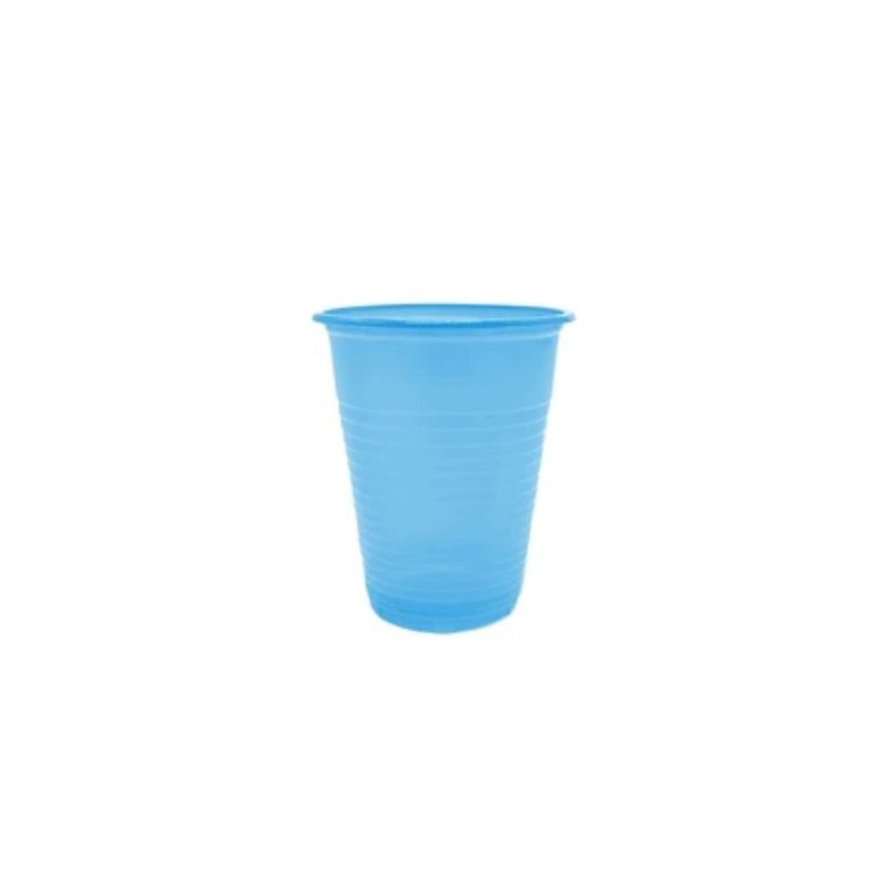 GENERICO - Vasos Plásticos 200ml 50pcs Azul Claro