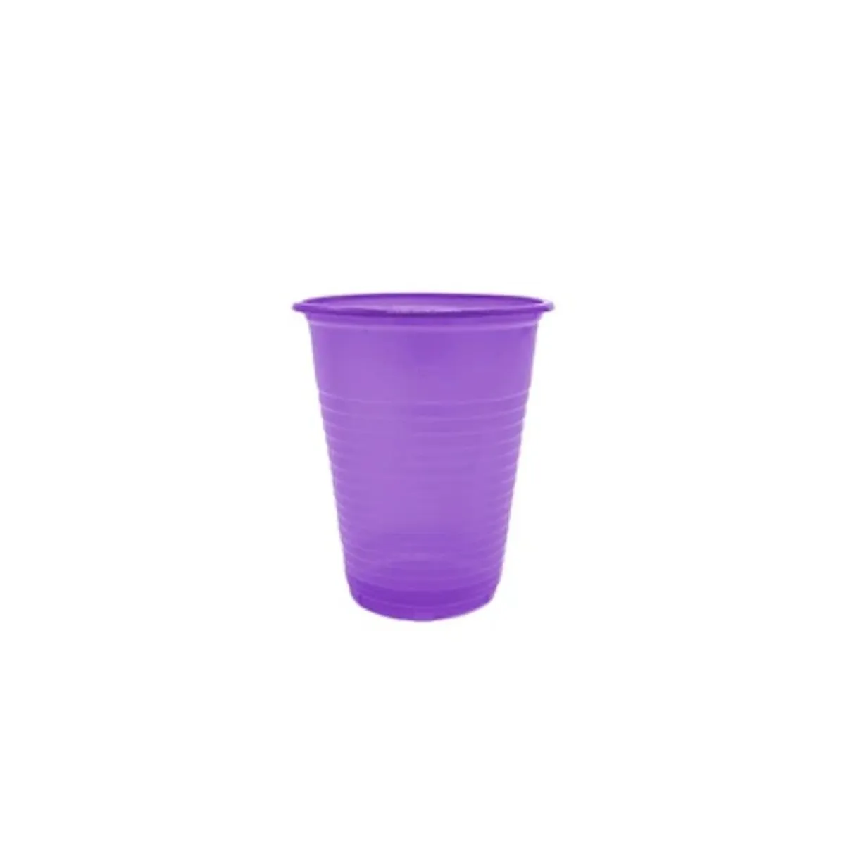 GENERICO - Vasos Plásticos 200ml 50pcs Morado