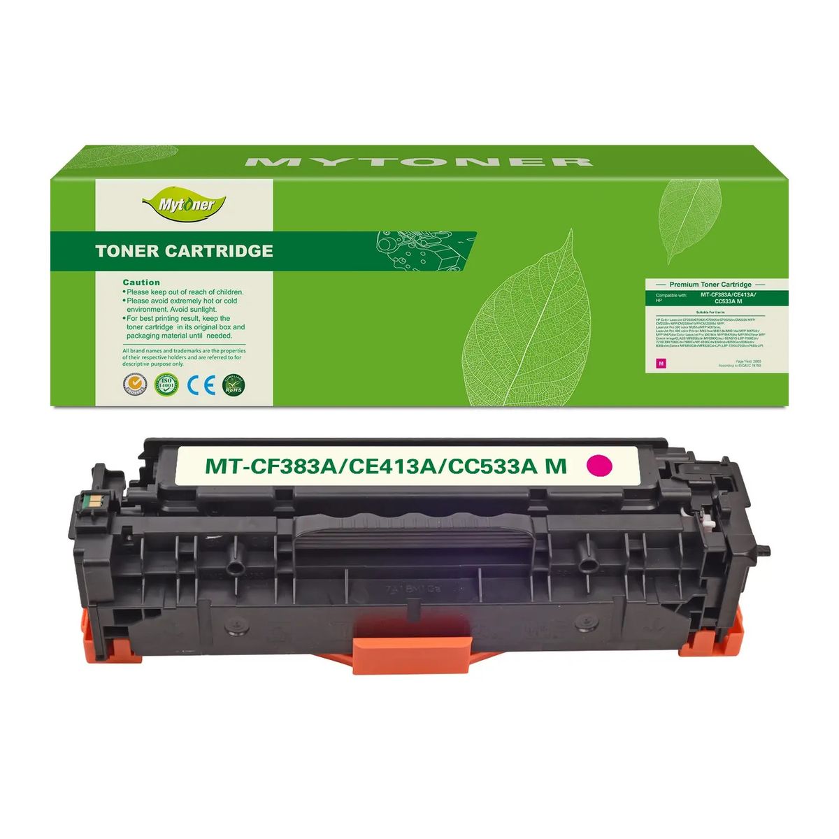 PREMIUM - Toner 305a - Ce413a Magenta Compatible con MFP-400 MFP-M375 MFP-M475