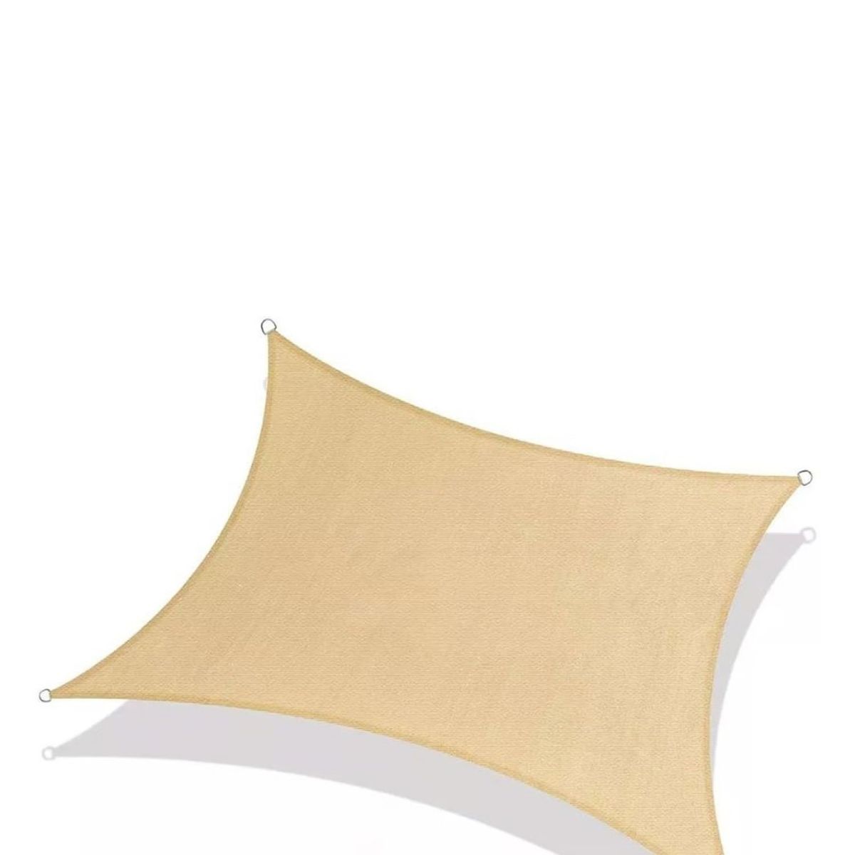 ANGELES DEL HOGAR - Toldo Vela Rectangular Impermeable Sombreador 5x4m