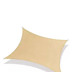 ANGELES DEL HOGAR - Toldo Vela Rectangular Impermeable Sombreador 5x4m