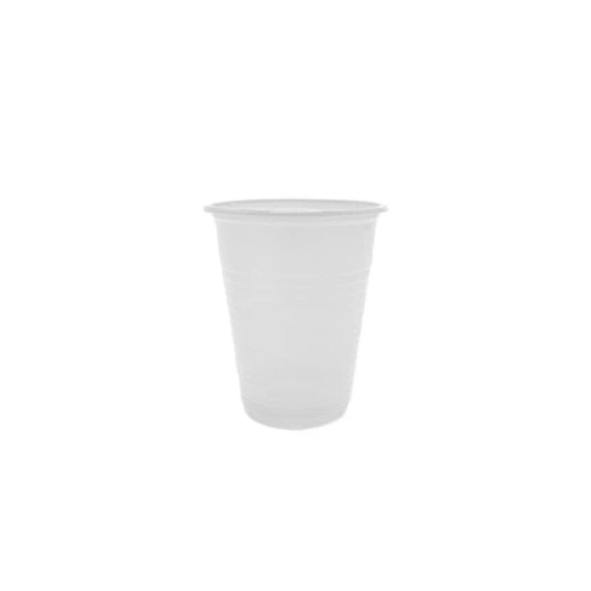 GENERICO - Vasos Plásticos 200ml 50pcs Blanco
