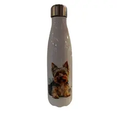 ORCA - Botella Térmica Bowling Diseño Yorkshire Terrier 500 ml