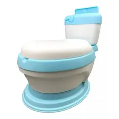ANGELES DEL HOGAR - Baño Niño Pélela Bacinica Niño Y Niña Urinario Portátil Azul