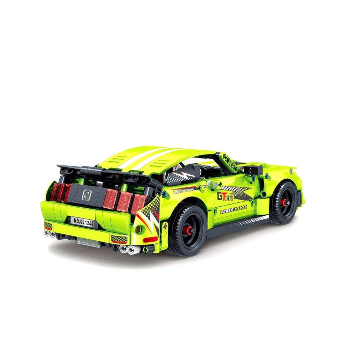 GENERICO - Automóvil Gt500 De 613 Piezas Interconectables - SC