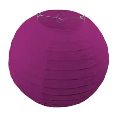 GENERICO - DECO LAMPARA PAPEL FUCSIA 25CM X1 UNI