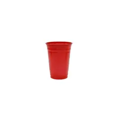GENERICO - Vaso Plástico 10pcs 16oz 560ml Rojo