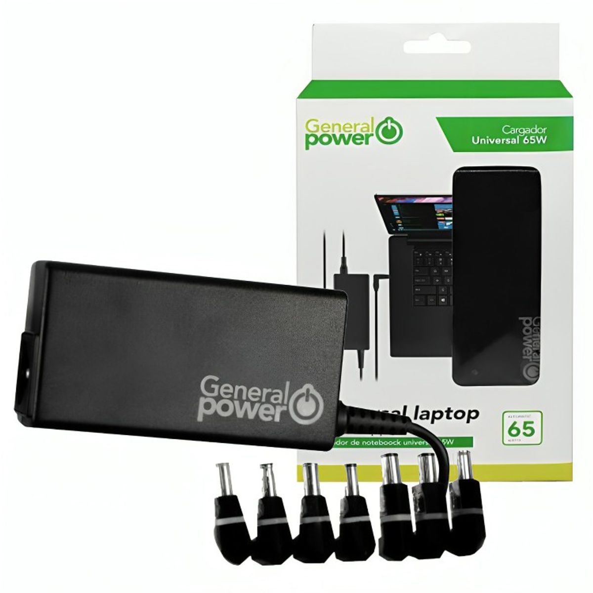 OEM - CARGADOR UNIVERSAL 65W SLIM AUTO