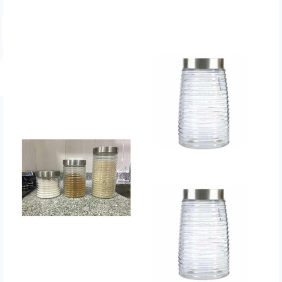 GENERICO - Frasco De Vidrio Mediano