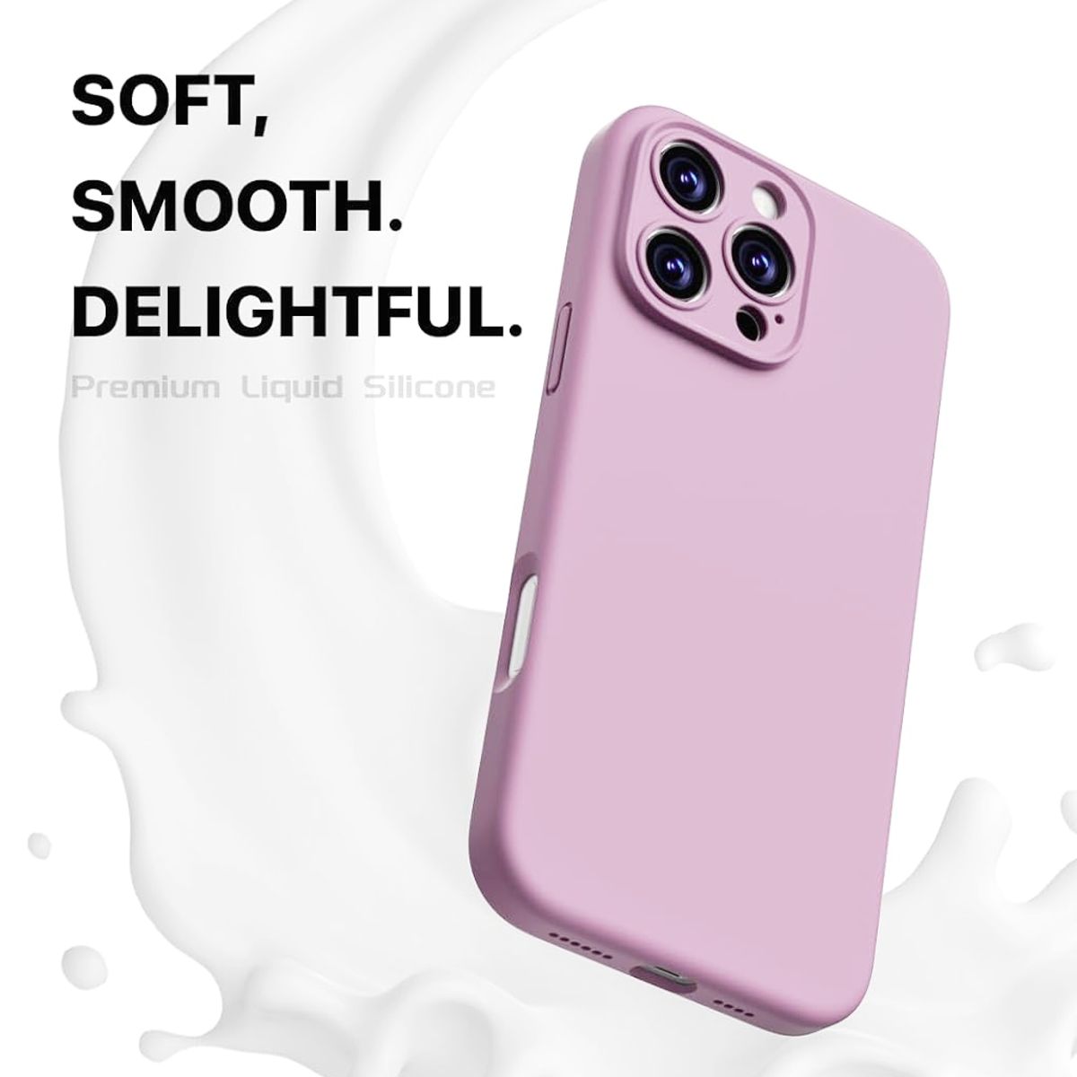 GENERICO - Carcasa para iPhone 16 Pro Silicona Antigolpes Protector de Camara