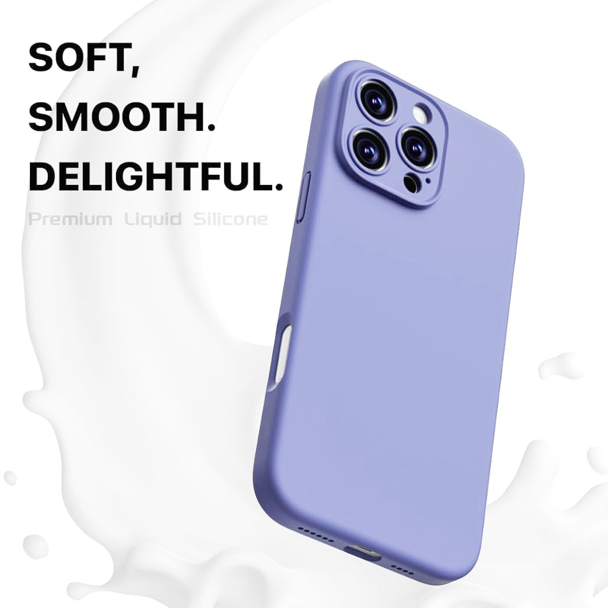 GENERICO - Carcasa para iPhone 16 Pro Silicona Antigolpes Protector de Camara