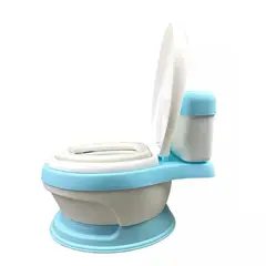 ANGELES DEL HOGAR - Baño Pélela Bacinica Niño Y Niña Urinario Portátil Azul