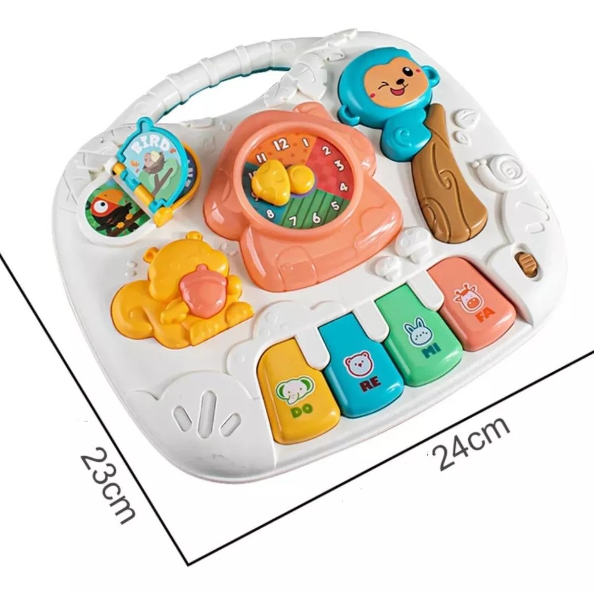 GENERICO - Mesa De Aprendizaje Musical Jirafa Juguete Bebe 6- 24 Meses