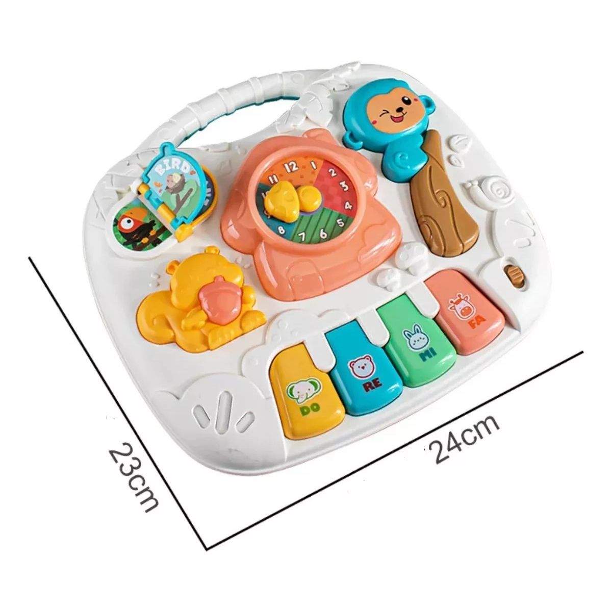 GENERICO - Mesa De Aprendizaje Musical Jirafa Juguete Bebe 6- 24 Meses