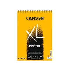 CANSON - Croquera Bristol XL 50 Hojas Tamaño 21x29,7 cm 180gr.