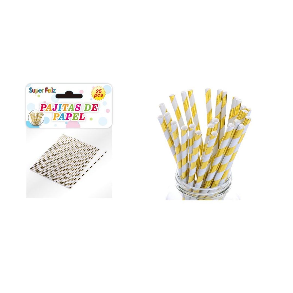 GENERICO - Bombillas Con Lineas